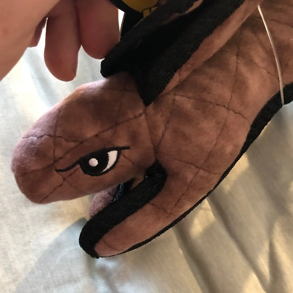 Durable Brown Bunny Dog Toy